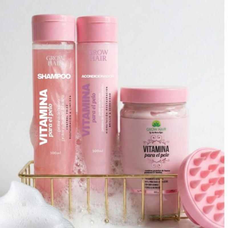 Kit Vitamina Para El Pelo
